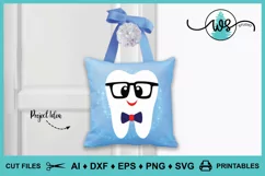 Tooth Fairy SVG, Tooth Fairy Accessories, Cartoon Teeth Product Image 12