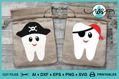 Tooth Fairy SVG, Tooth Fairy Accessories, Cartoon Teeth Product Image 8