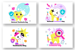 10 National Toothache Day Illustration Product Image 2