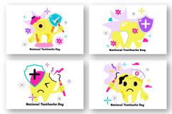 10 National Toothache Day Illustration Product Image 3