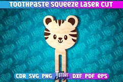 Toothpaste Squeezer Laser Cut | Laser Cut SVG Design | CNC Product Image 3