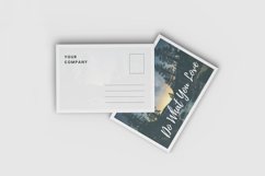 Top View Postcard Mockup Product Image 2
