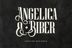 Torkias Jole Elegant Serif Font Tattoo Style Product Image 3