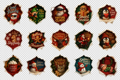 Torn Fabric Tear Christmas clipart sublimation bundle png Product Image 4