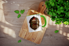 Torn Fabric Tear Christmas mug wrap printable sublimation Product Image 4