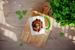 Torn Fabric Tear Christmas mug wrap printable sublimation Product Image 4