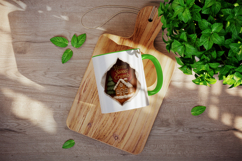 Torn Fabric Tear Christmas mug wrap printable sublimation Product Image 4