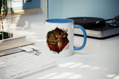 Torn Fabric Tear Christmas mug wrap printable sublimation Product Image 5