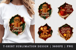 Torn Fabric Tear Christmas t-shirt sublimation design png Product Image 1