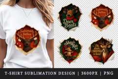 Torn Fabric Tear Christmas clipart sublimation design png Product Image 2