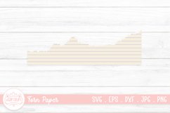 Torn Paper Clipart Illustration | Ripped Note Paper Sticker Product Image 1