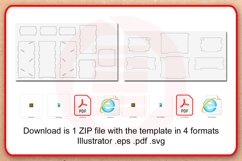 Laser cut SVG design Dice tower template Digital download Product Image 5