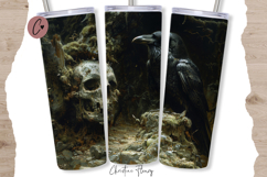 Dark Academia Tumbler Wraps PNG Product Image 4