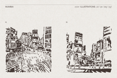 Tokyo Streets Crossing Sketches Product Image 3