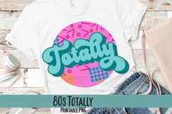 80s Totally Round Sublimation PNG Product Image 1