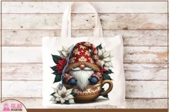 Christmas Gnome png, Christmas Gnome mug sublimation png Product Image 6