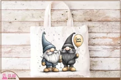 Cheers Gnomie, Happy New Year Gnome sublimation png Product Image 3