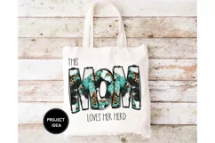 This Mom Loves Her Herd sublimation, Mom png, Mom png Product Image 5