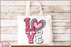 Valentine Love PNG Designs For Sublimation, Love Letters Product Image 4