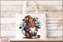 Christmas Gnome png, Christmas Gnome mug sublimation png Product Image 7
