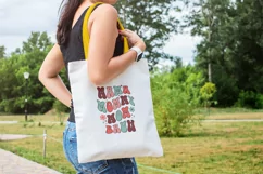 Mama Mommy Mom Bruh Svg Cut File Design T-shirt Product Image 3