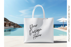 Canvas Tote Bag Mockup Shopping Bag White Natural Blank_17 Product Image 1