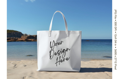 Canvas Tote Bag Mockup Shopping Bag White Natural Blank_18 Product Image 1