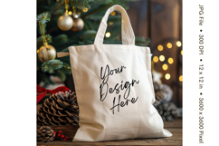 Canvas Tote Bag Mockup Shopping Bag White Natural Blank_71 Product Image 1