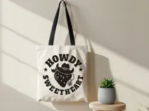 Western Howdy SVG Cowgirl Bacheloret Product Image 8