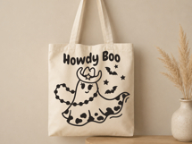 Cowgirl Ghost SVG Western Ghost SVG Howdy Boo Cowgirl Rodeo Product Image 6