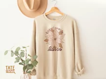 Feelin' pretty festive PNG for sublimation - retro holiday Product Image 2