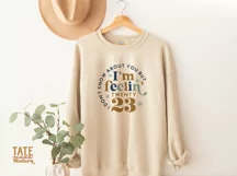 I'm feelin' 2023 New Year retro SVG cut file - retro women's Product Image 2