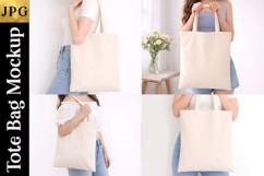 Tote Bag Mockup Mini Bundle| Blank Tote Bag Mockup Product Image 2