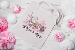 Mother Coffee Cups | Hand Drawn PNG Digital Download Product Image 9
