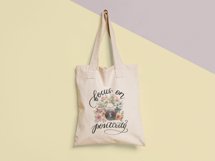 Focus On Positivity Png Instant Download Floral Photo Camera Product Image 9