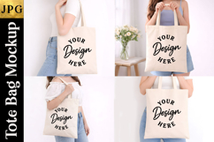 Tote Bag Mockup Mini Bundle 