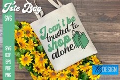 Tote Bag Quotes SVG Design| Tote bag SVG | Funny Sayings Product Image 1