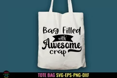 Tote Bag SVG I Funny Tote SVG I Funny Tote Bag Quotes SVG