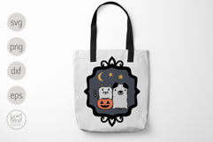 Halloween Pets svg, Ghost Pets, Spooky Dog, Spooky Cat Png Product Image 5