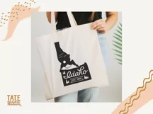 Vintage Idaho SVG cut file - Vintage USA state SVG Product Image 2