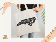 Vintage North Carolina SVG cut file - North Carolina symbols Product Image 2