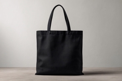 Canvas Tote Bag with Leather Handles Product Image 1