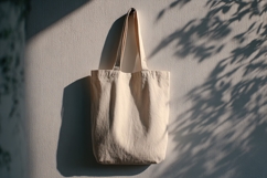 Eco Canvas Bag Hanging Display Product Image 1