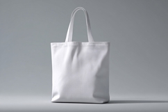 White Canvas Tote Bag Branding Mockup Product Image 1
