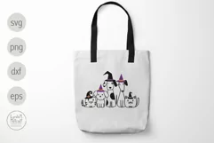 Witch Pets Svg, Halloween Cats and Dogs Clipart Product Image 3