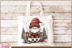 Christmas Gnome sublimation png, Christmas Gnome clipart Product Image 2