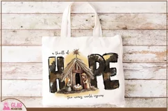 A thrill of hope the weary world rejoices, Christmas Hope Product Image 5
