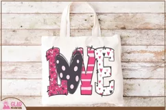 Valentine Love PNG Designs For Sublimation, Love Letters Product Image 5
