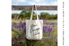 Canvas Tote Bag Mockup Shopping Bag White Natural Blank_109 Product Image 1