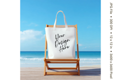 Canvas Tote Bag Mockup Shopping Bag White Natural Blank_167 Product Image 1